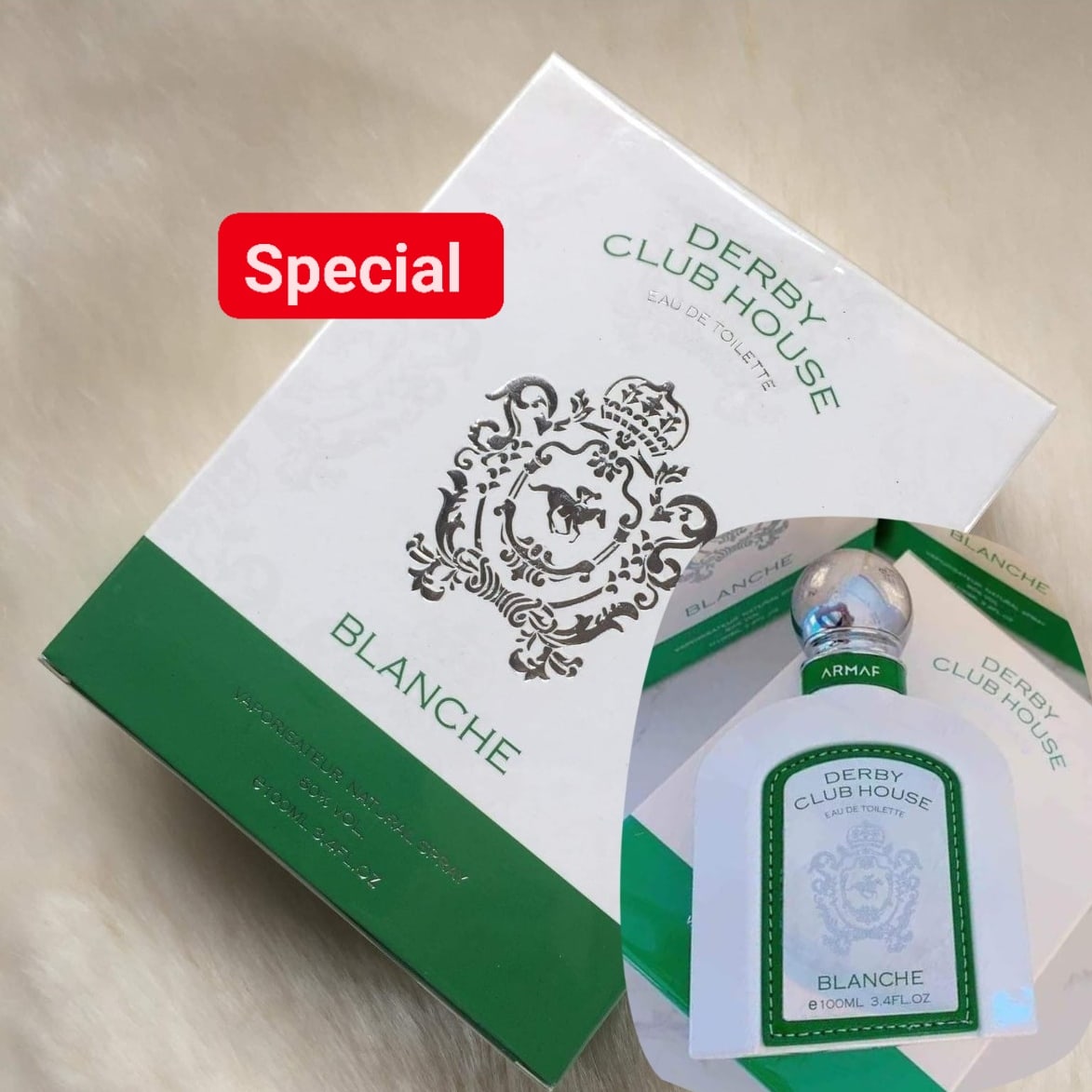น้ำหอม Armaf Derby Clubhouse Blanche EDT 100ml