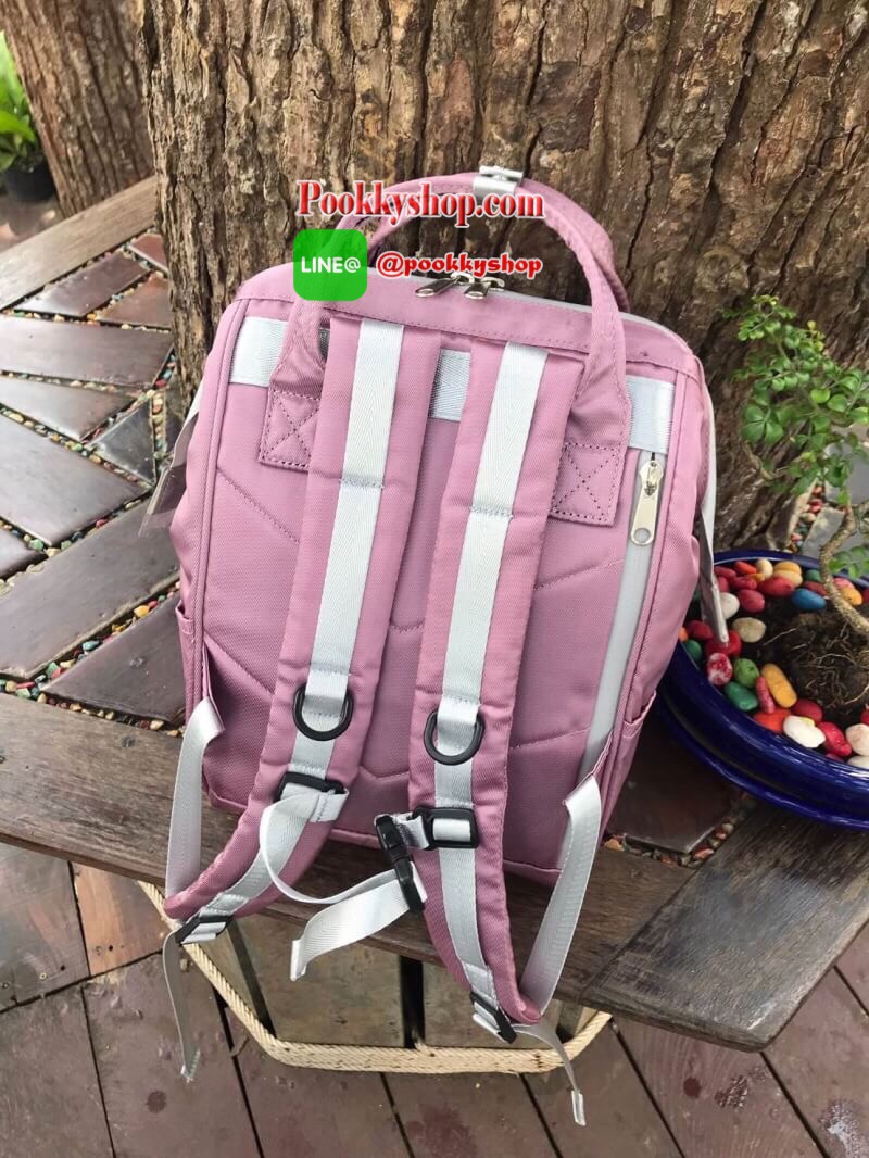 Anello Repellency Mini Backpack รุ่นใหม่ชนช้อป!!! กระเป๋าเป้สะพาย ขนาด มินิ วัสดุNylon & Polyester หนา ตัวซิปทุกจุดปิดด้วยpvc กันน้ำซึมผ่าน ตัดสีทูโทนสีเทาให้กระเป๋าดูมีสีสัน ภายในมีช่องใส่แล็ปท้อป ด้านหลังบุหนา มีตัวล็อคคาดอก เหมาะกับทุกสภาพอากาศ สวยเท่ห