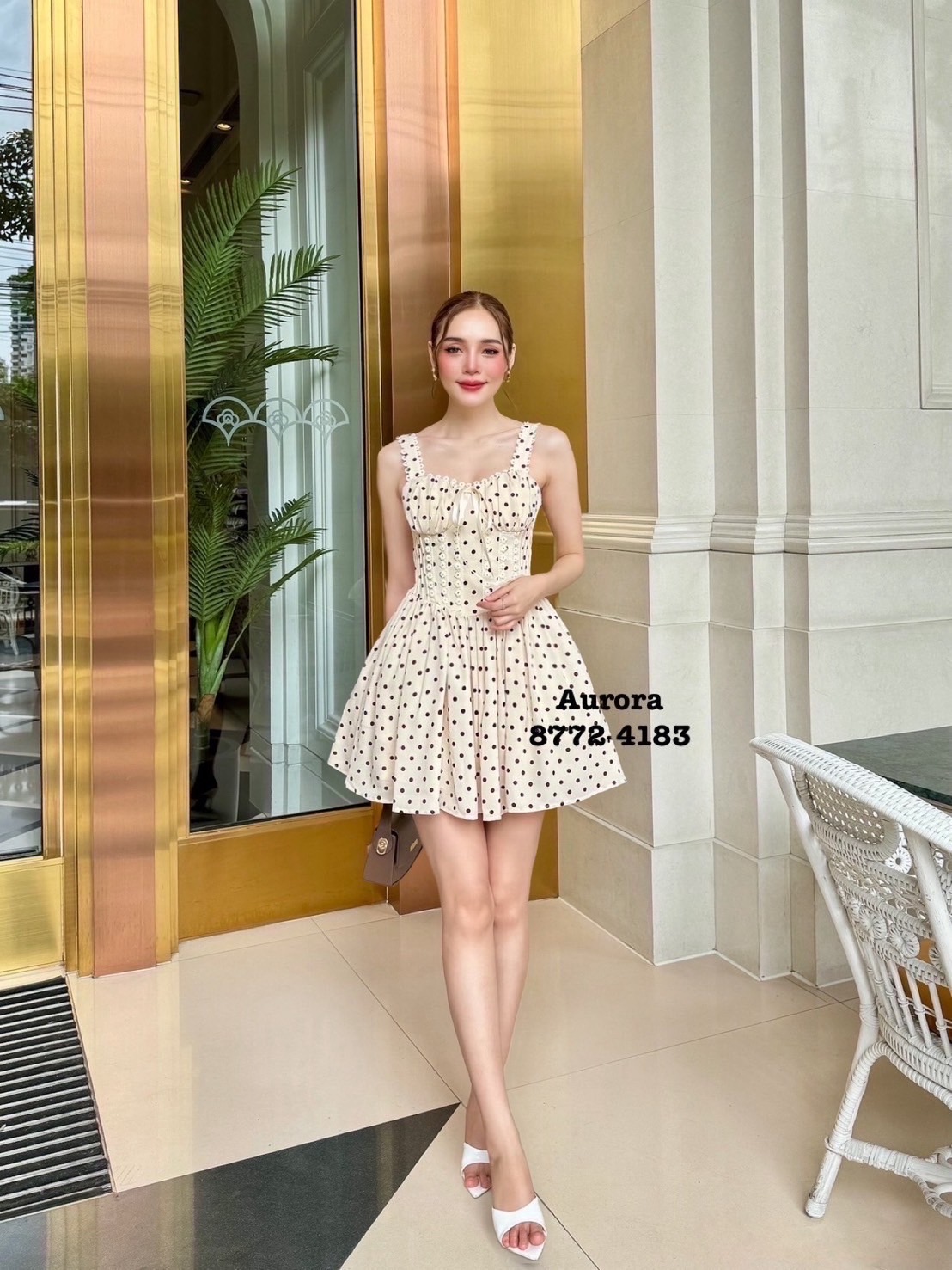 เดรสแฟชั่น เดรสลวดลายจุด.dottสวยหวาน สวยเกร๋หรูหราจึ้งใจ!!