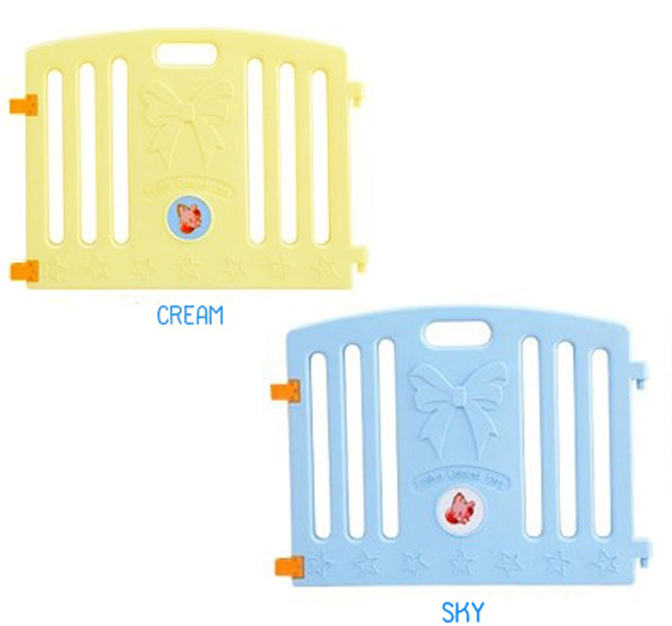 ส่วนต่อขยาย 2 แผ่น คอกกั้นเด็ก BPastel รุ่น classic บีพาสเทล ขนาดเเผ่นละ 80 Cm