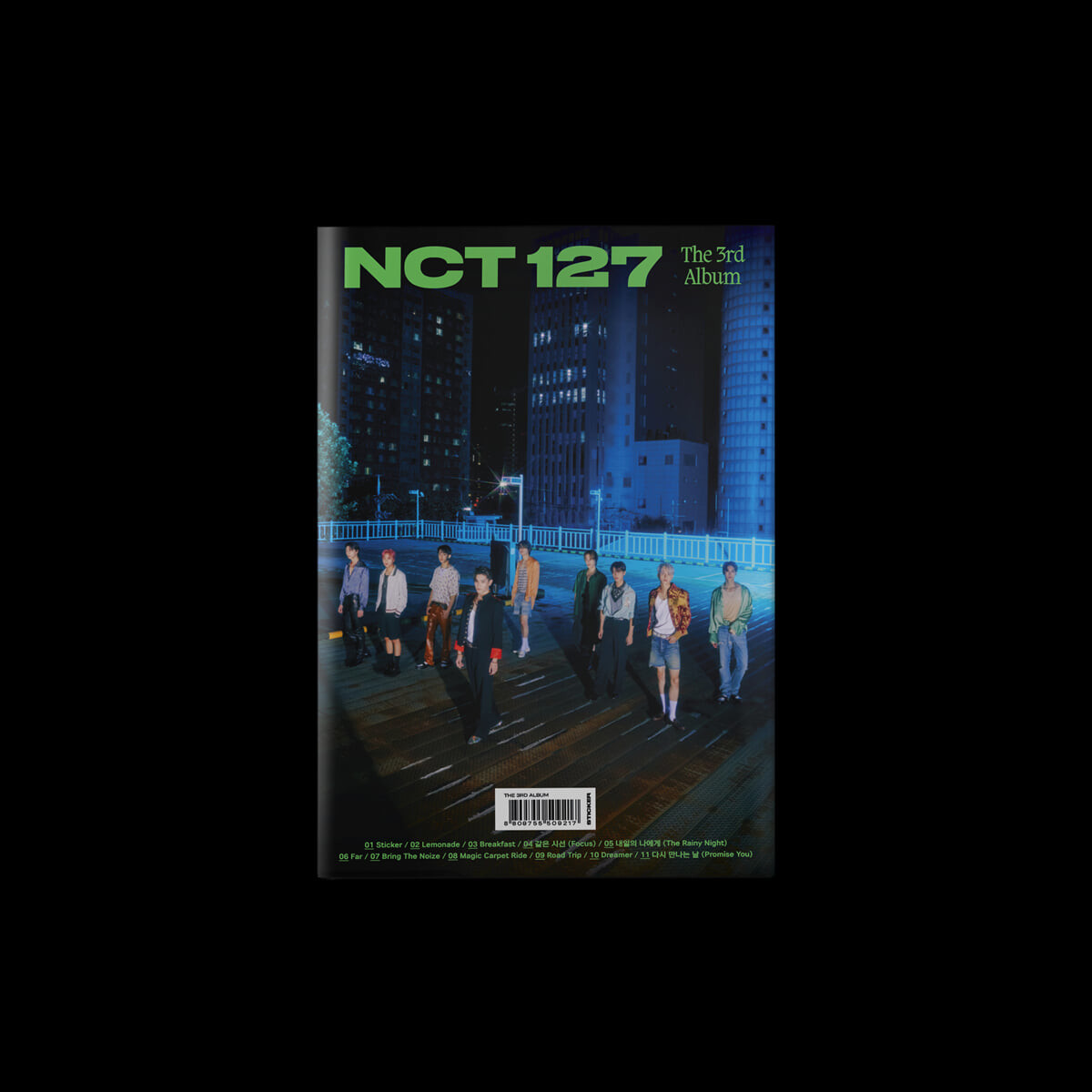 NCT 127 3rd Album - Sticker (Seoul City Ver.)