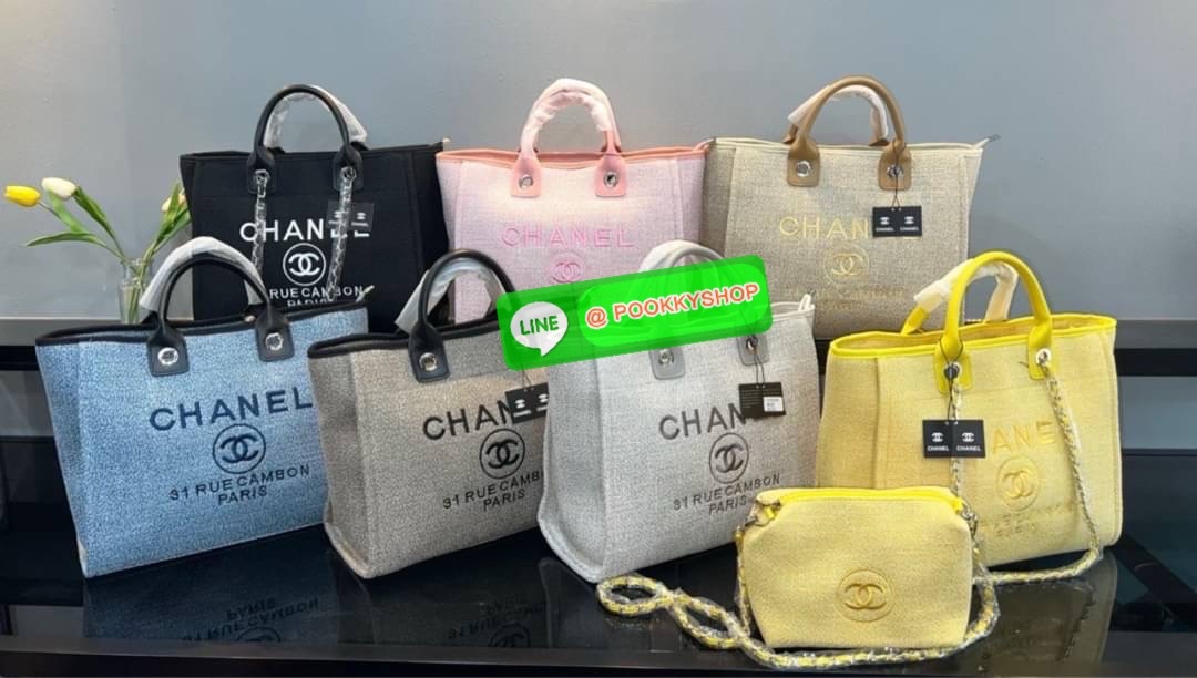 chanel tote canvas bag canvas tote bag