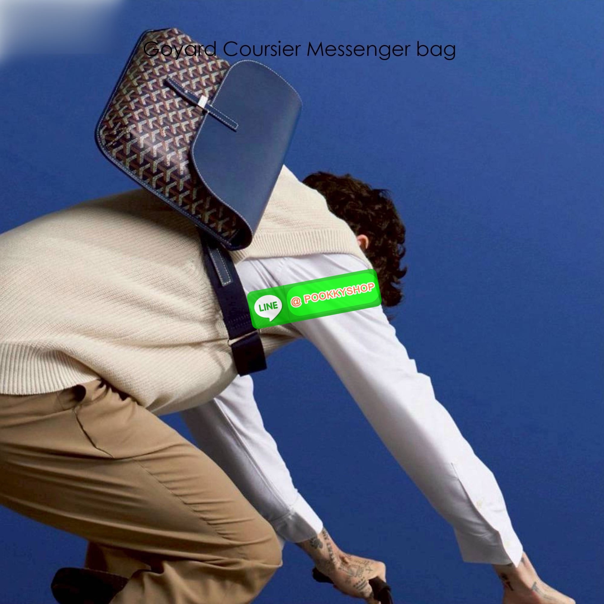 🕊️ พร้อมส่ง | Goyard Coursier Messenger bag กระเป๋าแมสเซ็นเจอร์ดีไซน์ใหม่ กะทัดรัดใช้งานได้อย่างคล่องตัว เหมาะมากสำหรับสายสปอร์ต ที่สุดของความหรูตอบโจทย์การใช้งาน ใบจริงสวยงามตามรูปค่ะ