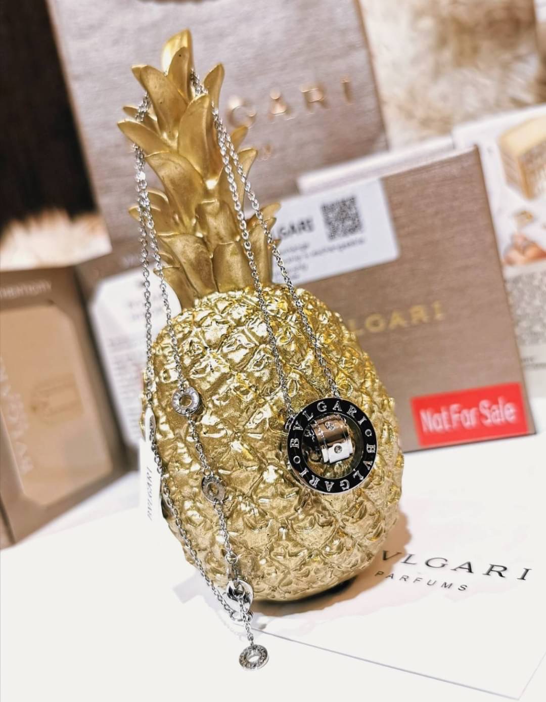 ✴️พร้อมส่งความสวย! ไอเท็มหายาก! ห้ามพลาดค่ะ!✴️ “BVLGARI” NECKLACE VIP GIFT WITH PURCHASE ORIGINAL PACKAGE (GWP) ของกำนัลสุดเลอค่าจากการแลกคะแนนสะสมสำหรับ VIP BVLGARI PARFUMS Membership หายากชวนสะสมดีไซน์โรมันสุดคลาสสิคสวยเลอค่าไอเท็มแบบนี้นา