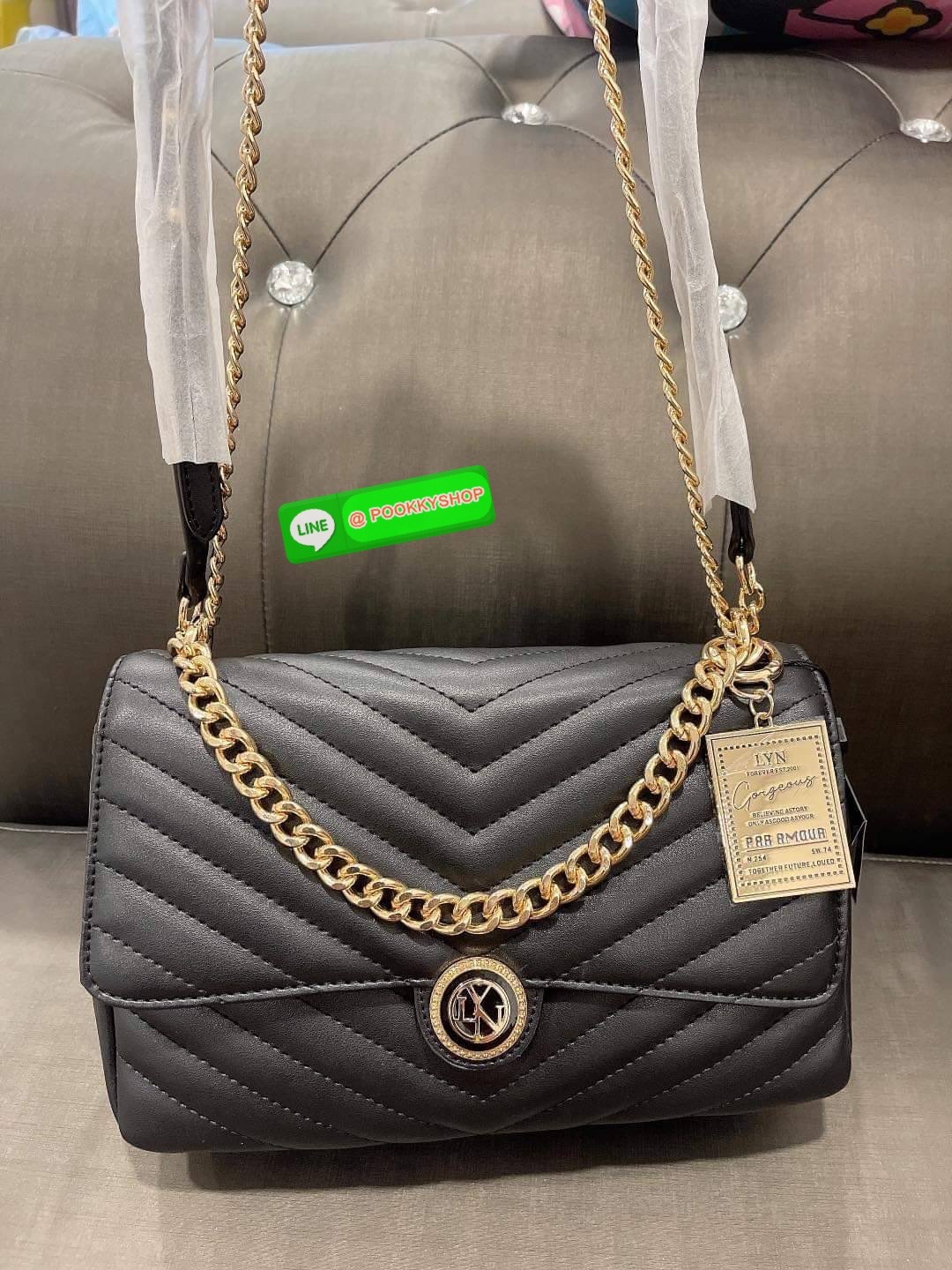 แท้ Outlet กระเป๋า Lyn คอลเลคชั่นใหม่ สะพายข้างน่ารักๆ