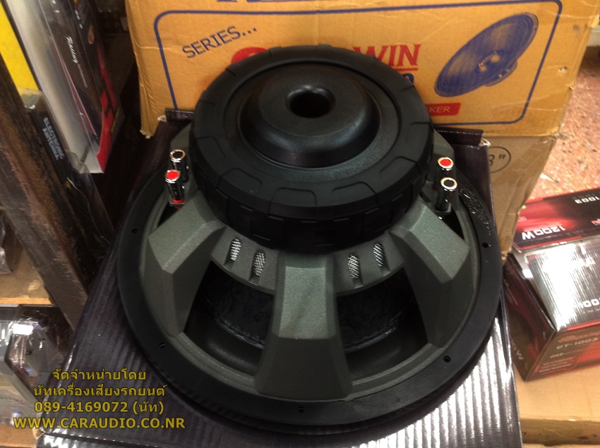 ลำโพงรถยนต์ ซับวูฟเฟอร์ 12 นิ้ว โครงหล่อ ยี้ห้อ CAMBELL (จำนวน 2 ดอก)