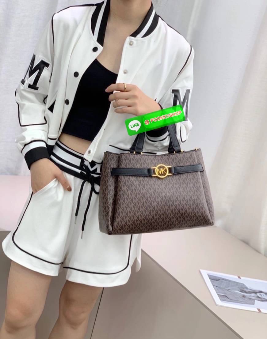Michael Michael Kors Jet Set monogram logo tote