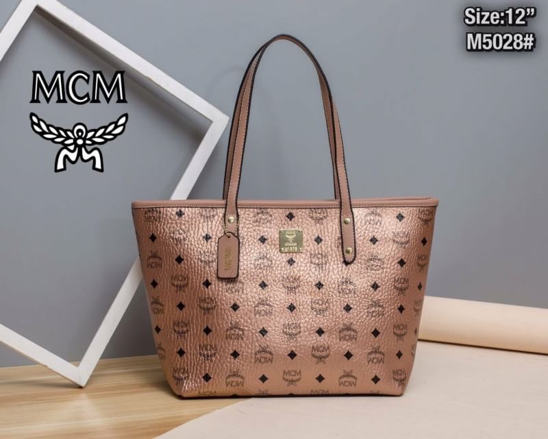 กระเป๋าสะพาย MCM งานพรีเมี่ยม ปั้มครบ พร้อมถุงผ้า