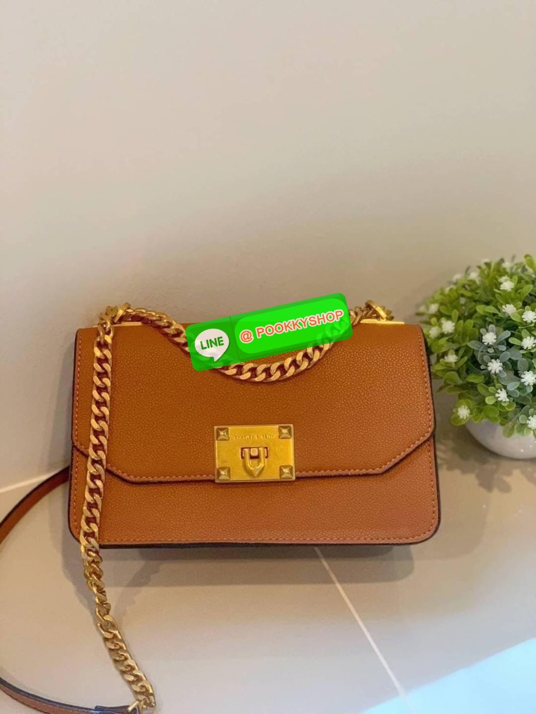 กระเป๋า Ck (charles&keith) หน้าล๊อคคอลเลคชั่นใหม่