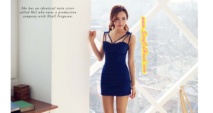 เดรสสั้นเซ็กซี่ เดรสสั้น รัดรูปสีดำ เดรสปาร์ตี้ เดรสออกงาน แต่งสาย สีดำ เนื้อผ้าหนังไก่ ทิ้งตัว สวยเปรี้ยว