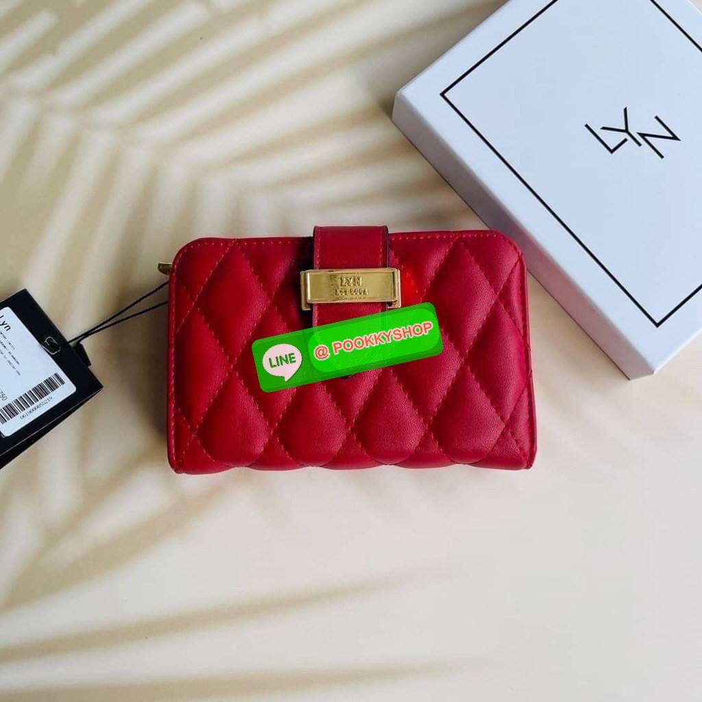 กระเป๋าสตางค์ Lyn ใบกลาง คอลใหม่
