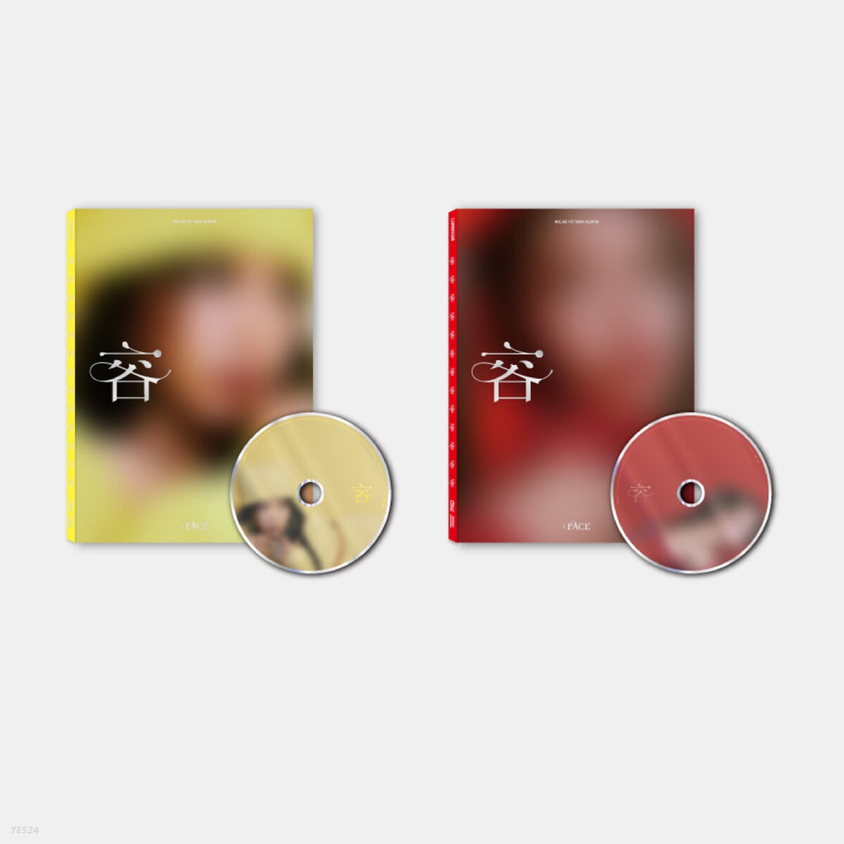 SOLAR 1st Mini Album - 容 : FACE
