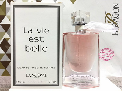 น้ำหอม Lancome La Vie Est Belle L'EAU DE TOILETTE FLORALE 50 ml (พร้อมกล่อง)