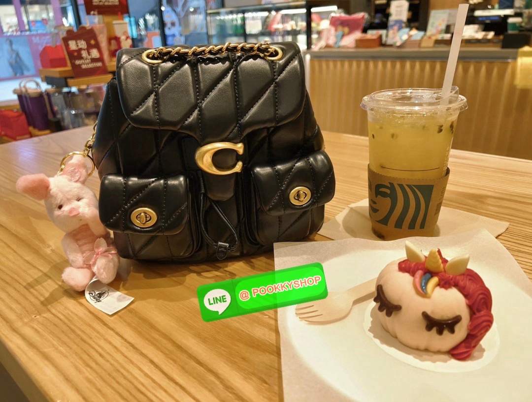 NEW ARRIVAL! สวยเกินห้ามใจ หนังนิ่มฟูสุดๆไปเลยค่า COACH TABBY QUILING BACKPACK ((CU076)) 💌พร้อมส่ง! ใหม่ก่อนใคร กับกระเป๋าทรงที่ฮิตเกินต้าน หนังแท้อย่างดี หนังนิ่ม ฟู ลื่นเงาแววสวยมากๆ ตัดกับอะไหล่ทองแย่างลงตัว