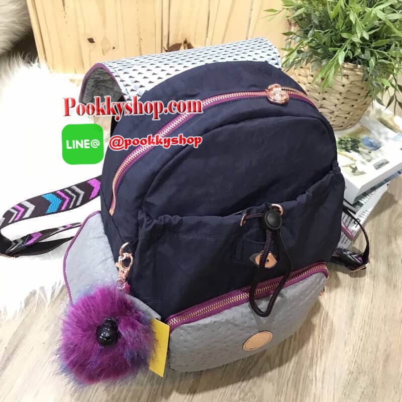 Best Seller! พร้อมส่งความสวย! NEW ARRIVAL! KIPLING ART NYLON BACKPACK กระเป๋าสะพายเป้สไตล์ลำลองรุ่นใหม่ล่าสุดวัสดุ Nylon+Polyester 100% น้ำหนักเบา มีหูหิ้วเเละสายสะพายหลังปรับระดับได้ ลวดลายสวยตามคอนเซปคอลเลคชั่นใหม่ มีช่องซิปใส่ของด้านหน้า1ช่อง ช่องใส่ขอ