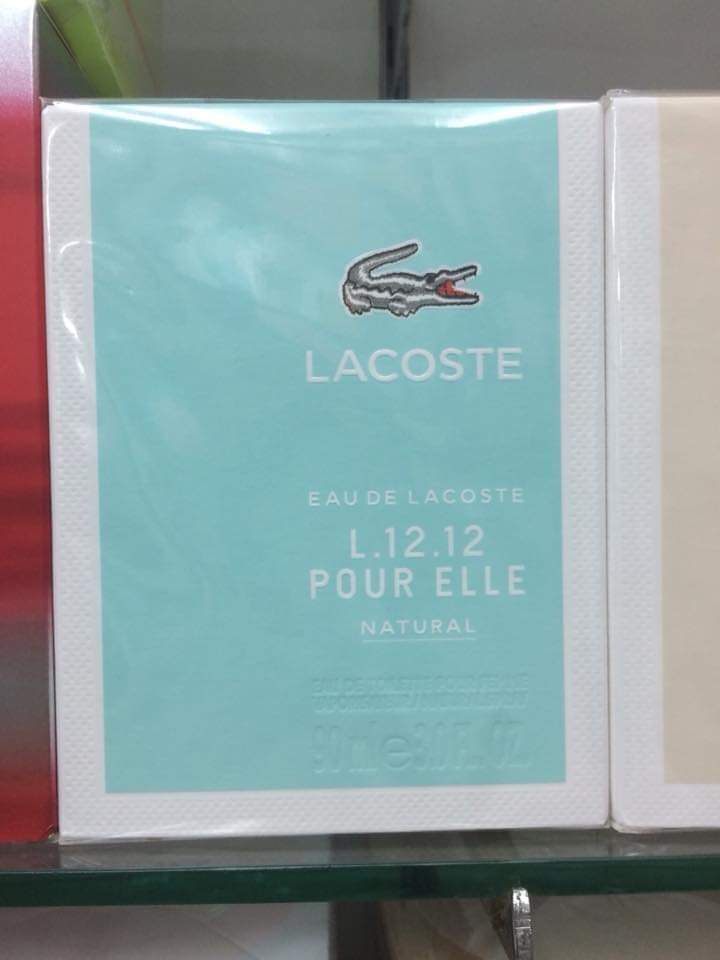น้ำหอม Eau de Lacoste L.12.12 Pour Elle Natural 90ml