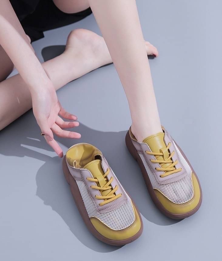 พร้อมส่ง👠👠สลิปออนตัวใหม่ล่าสุดมาแล้วจ้าา เสริมส้น 1.5 นิ้ว งานเพื่อสุขภาพ เย็บขอบอย่างดี ซับหนังนิ่มๆ งานสวย ใส่สบายเท้ามากกก