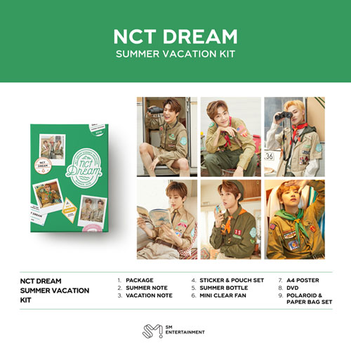 2019 NCT DREAM SUMMER VACATION KIT