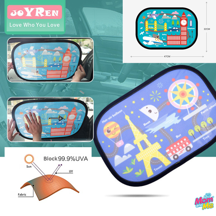 JOYREN ม่านบังแดดสำหรับติดรถยนต์