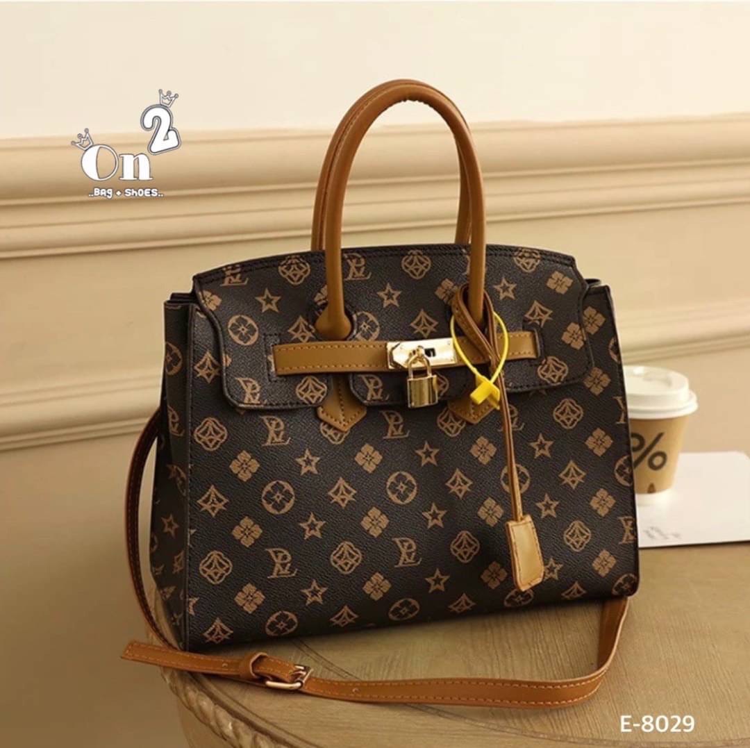 New arrivals กระเป๋าสะพายมาใหม่ ทรง Birkin งานสไตล์แบรนด์ เปิดหน้าอะไหล่ทอง สายสะพายยาวแบบครอสบอดี้