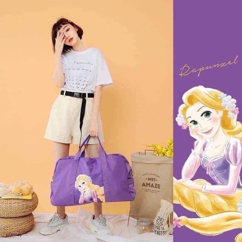 ฮ 'Disney Princess Bag Rapunzel - กระเป๋าสะพาย กระเป๋าเดินทาง กระเป๋าใส่เสื้อผ้า กระเป๋าออกกำลังกาย ลายเจ้าหญิงราพันเซล