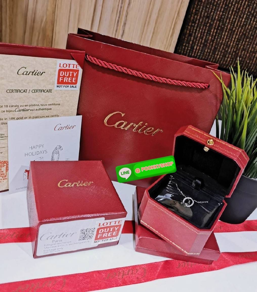 ✴️BEST GIFT IDEAS! ไอเท็มหายาก! ห้ามพลาดค่ะ!✴️ “CARTIER” LOVE NECKLACE VIP GIFT WITH PURCHASE ORIGINAL PACKAGE (GWP) ของกำนัลสุดเลอค่าจากการแลกคะแนนสะสมสำหรับ CARTIER VIP Membership Exchage Rewards ไอเท็มชวนสะสมดีไซน์คลาสสิคสวยเลอค่าไอเท็มแบ