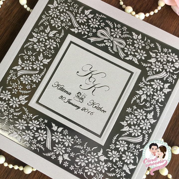 การ์ดแต่งงานพรีเมี่ยม คลาสสิค