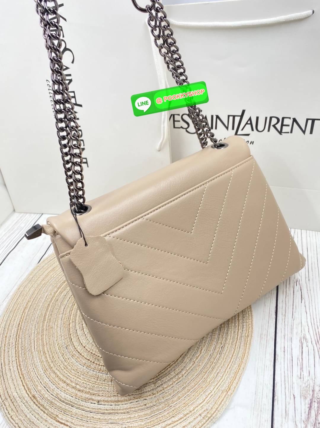SAINT LAURENT Large Sunset Shoulder Bag