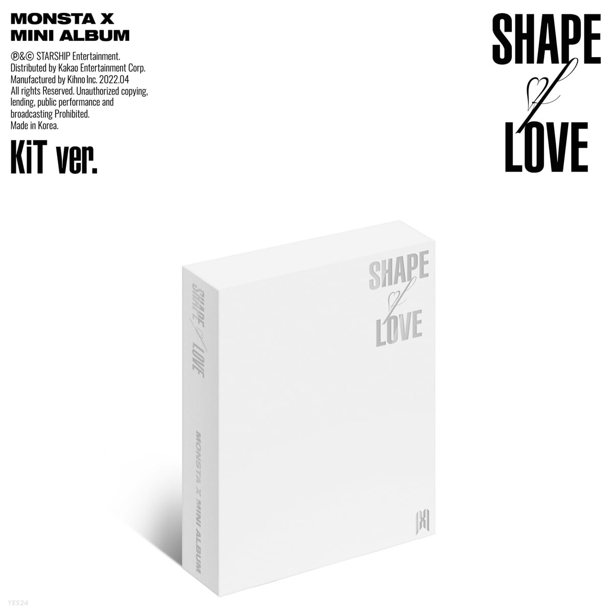 MONSTA X 11th Mini Album - SHAPE of LOVE Air-KiT