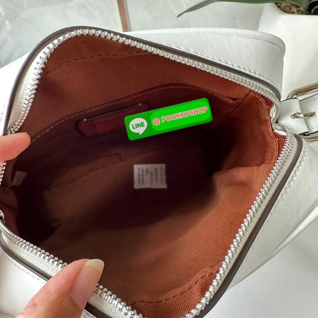 COACH Hudson Crossbody 21 In Signature Canvas With Trompe L'oeil Print (CH200)