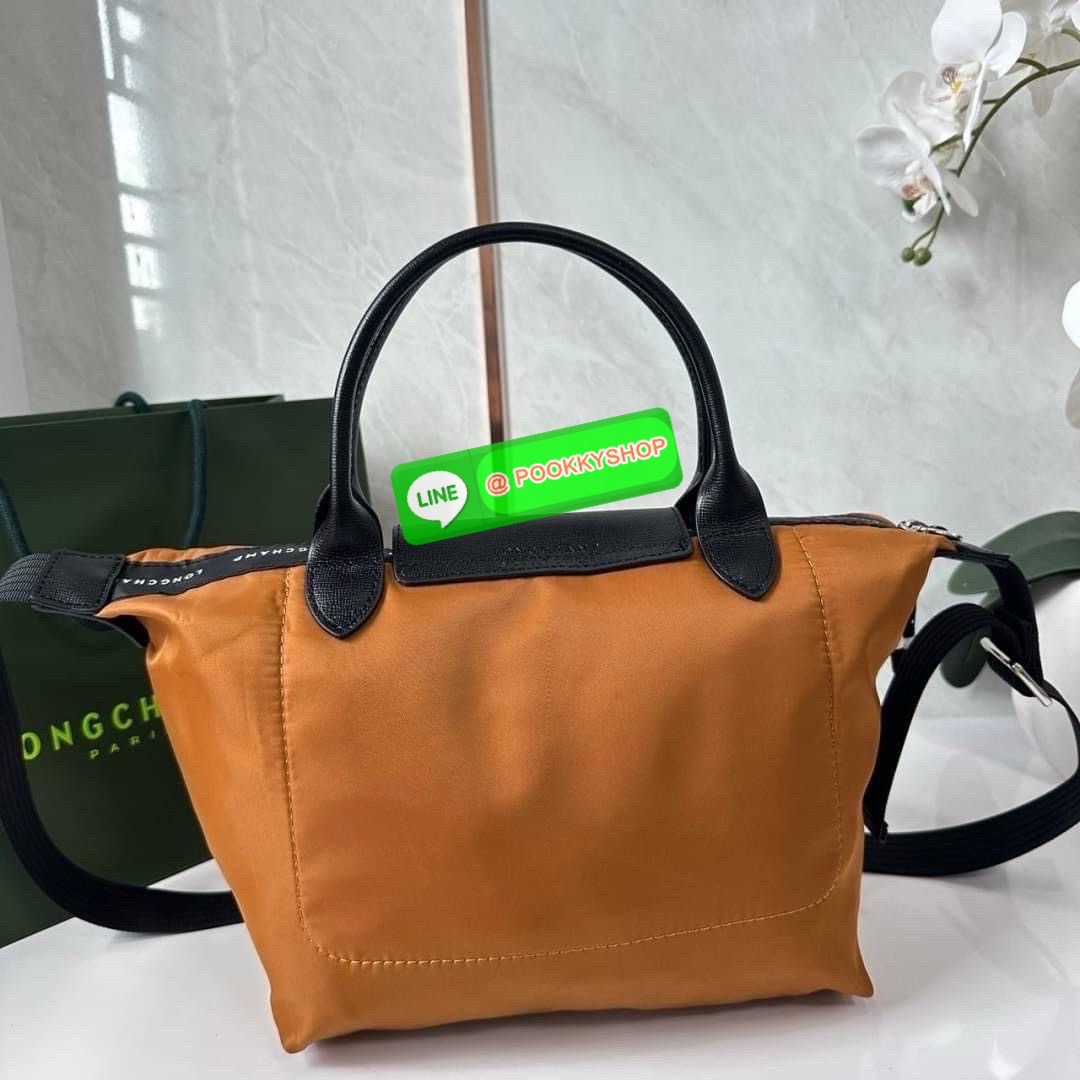 LONGCHAMP LE PLIAGE ENERGY MEDIUM HANDBAG 🔖กระเป๋าสะพายไหล่/ถือ คอลเลคชั่นใหม่สไตล์เรียบหรู ขนาดกลางจุของได้เยอะ
