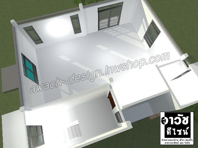 C0220 แบบบ้านพักอาศัย 3 ชั้น 3 ห้องนอน