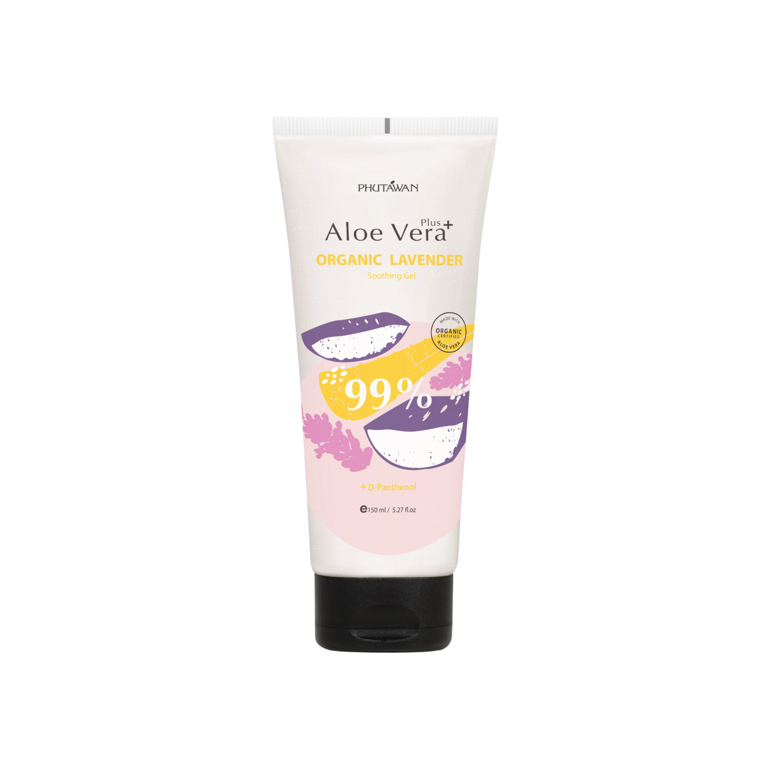 Aloe Vera Drop Gel with Organic Lavender Essential Oil l No Perfume