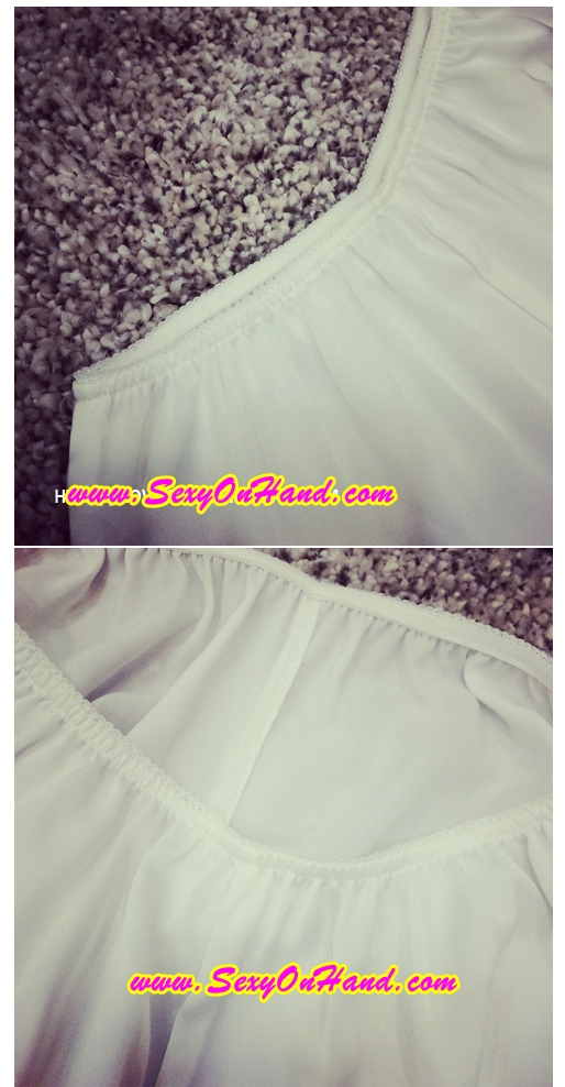 ชุดนอน คุณหนู ชุดนอนสายเดี่ยว ชุดนอน กางเกง ผ้าไหม สีขาว เนื้อผ้านุ่ม ลื่น ใส่สบาย ตัวเสื้อ แต่งชายเฉียง กางเกง แต่งชายด้วยลูกไม้ซีทรู สีขาวเข้ากับตัวชุด