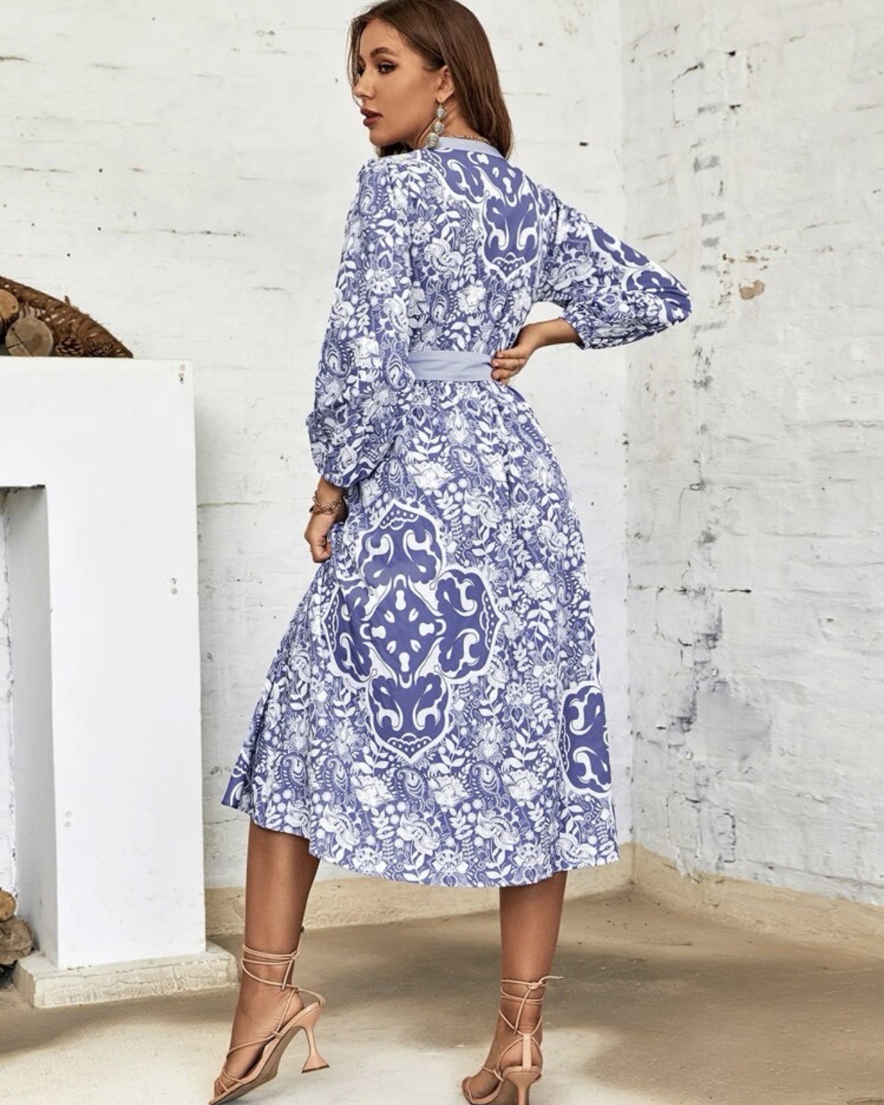 ::: sweet blue day dress ::: ชุดเดรสสีฟ้าโทนอ่อน ใส่วันแม่สวยๆ คู่กันแม่ลูกได้เก๋ๆ ทรงเรียบร้อย ลายผ้าดูวัยรุ่น ใส่คู่ได้ทั้งคุณแม่และคุณลูกเลยค่า