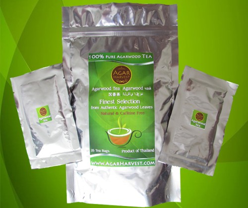 AgarHarvest ชาหอม ลดน้ำหนัก ชากฤษณาแท้ ชาไม้หอมกฤษณา ชาสมุนไพร Agarwood Tea 25 ซอง