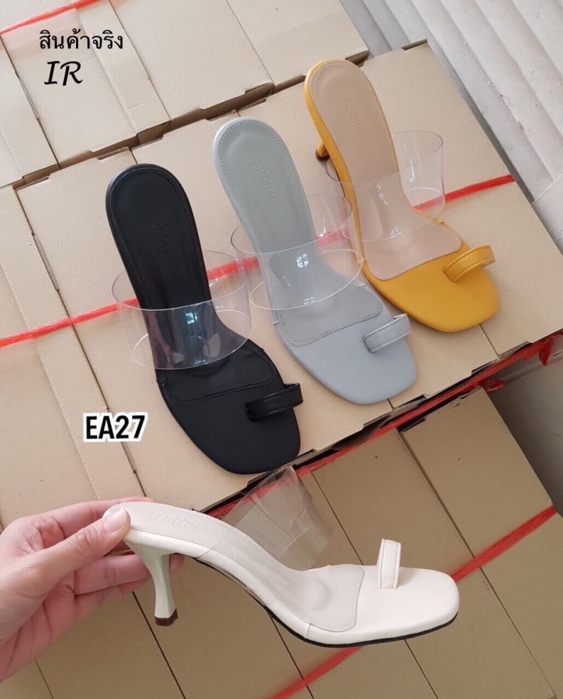 แบบขายดี!!! พร้อมส่ง ใสๆมาใหม่สุดเก๋ค่า ส้นสูงสวมโป้งหนังนิ่ม แต่งสายคาดพลาสติกใส ส้นสูง 3 นิ้ว แพทเทิร์นสวยมากใส่สวย ขาเรียวและดูขาวผ่อง ใส่สวยก่อนใคร ที่นี่ที่เดียวค้า