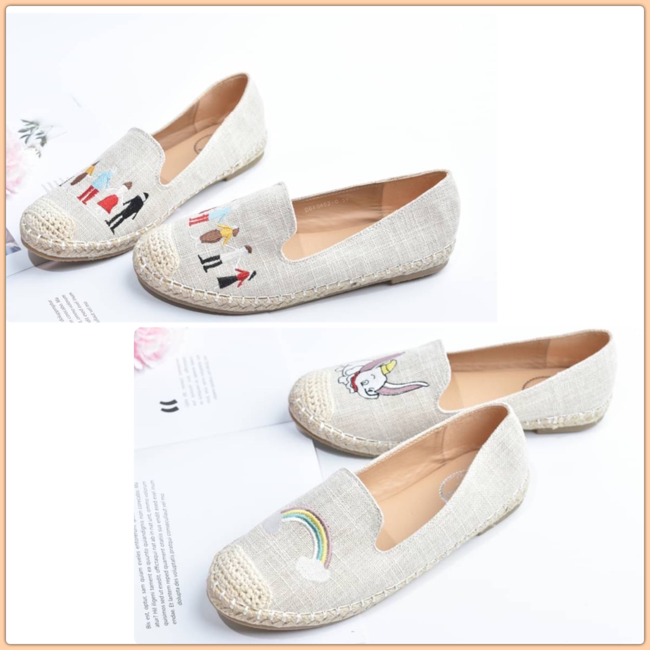 สินค้าขายดี พร้อมส่ง รองเท้า slip on งานขายดีมาแล้วจ้า ขายดีตลอดกาล จะใส่เดินทาง หรือไปเที่ยวก็ได้ค่ะ งานสวย แม่ค้าคอนเฟริม ห้ามพลาดเลยจ้าตัวนี้แนะนำ อย่าช้ารีบเลย