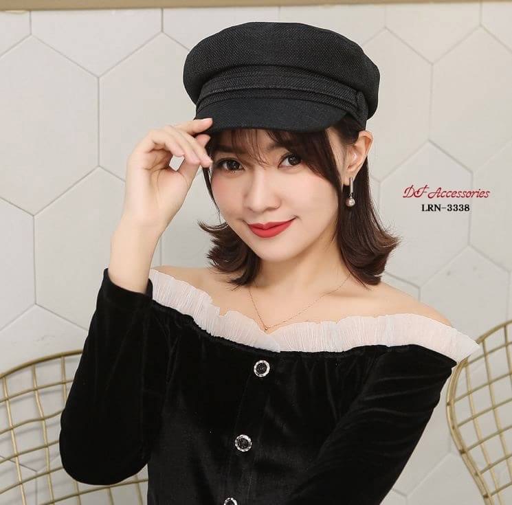 สินค้าพร้อมส่ง ฮิตมากๆบอกเลย!! หมวกนิวส์บอยผ้าทอ เรียบหรูดูดี ใส่แมทง่ายเข้ากับทุกชุดทุกลุคค่ะ