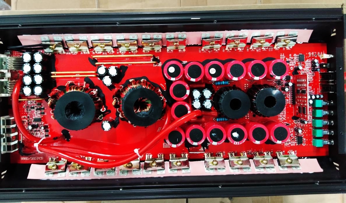 เพาเวอร์แอมป์รถยนต์ คลาสดี 3800 W