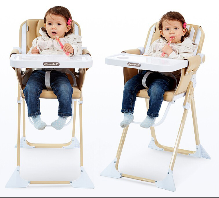 Bpastel DG70 เก้าอี้กินข้าวเด็กทรงสูงเเบบพกพา Oxford Fabric portable baby dining chair รับน้ำหนักได้ 70 kg
