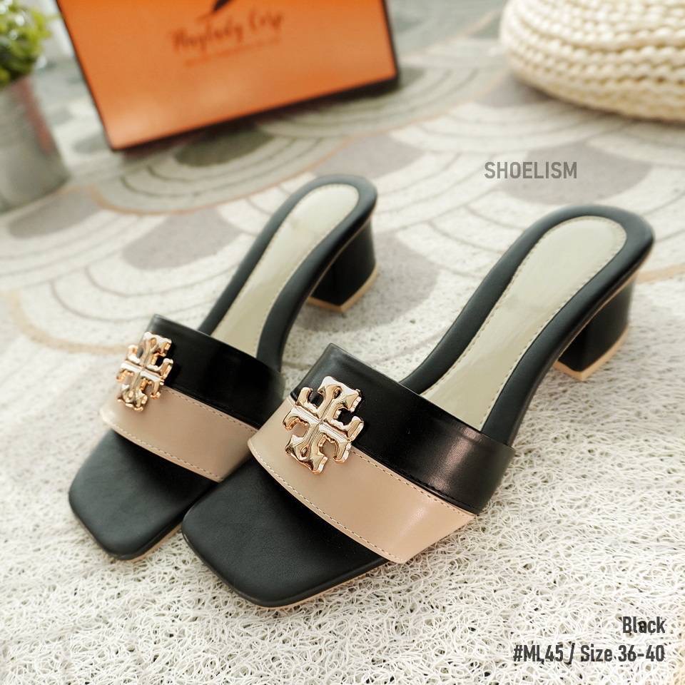 มาใหม่ สวยจนต้องร้องกรี๊ด!! รองเท้าส้นสูง งานทูโทน เรียบหรู สไตล์คุณหนู สวมใส่สบาย พร้อมเสิร์ฟความสวย รีบทักกันมาน้า...