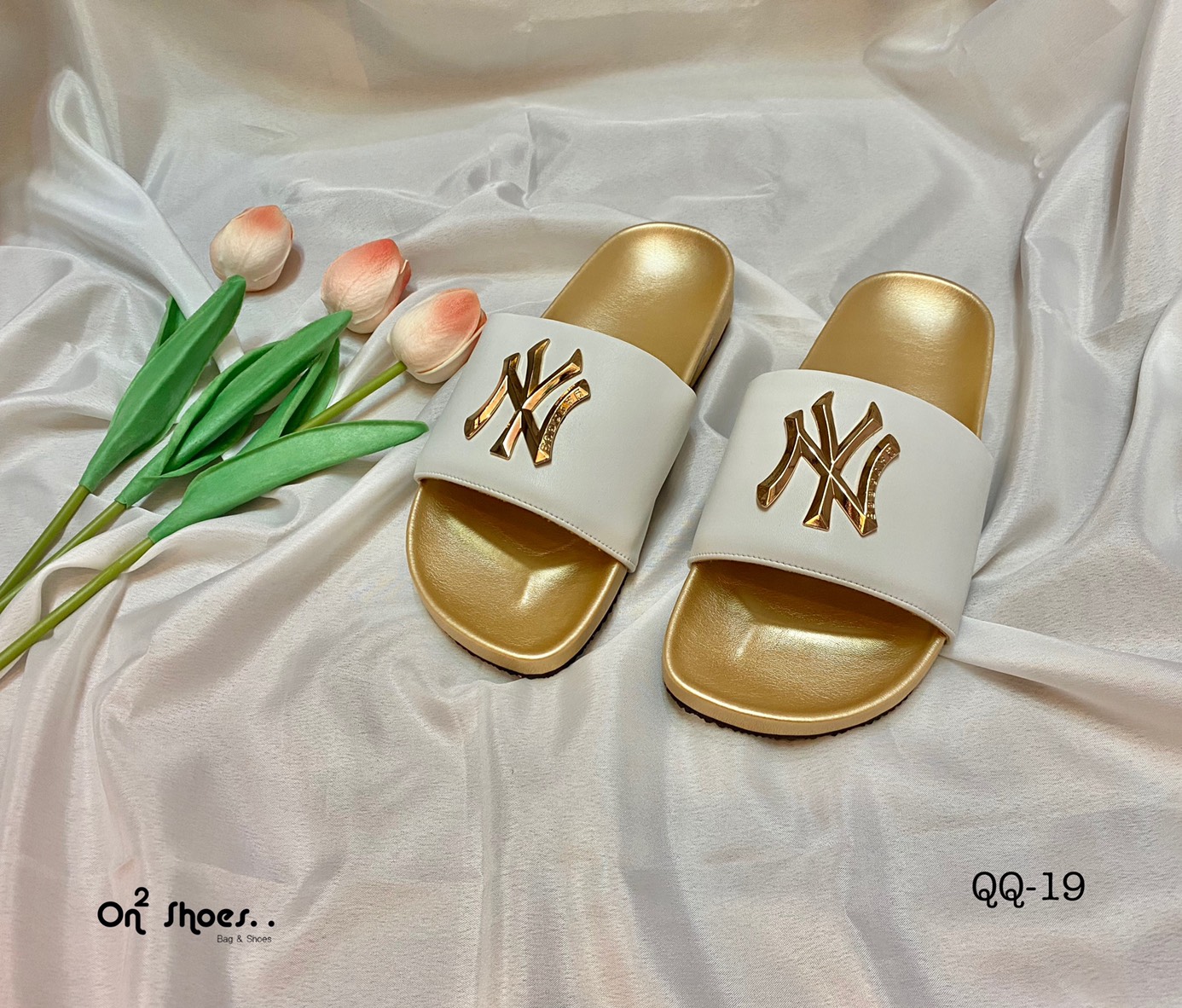 NY Sandals เข้าแล้วค่าาา💕พาสเทลที่รัก คอลใหม่ล่าสุด จากแบรนด์ New Yankees บอกเรยช้าอด น่ารักมากกกกกกก นิ่มมากกกกกก งานสวยน่าใส่มาก