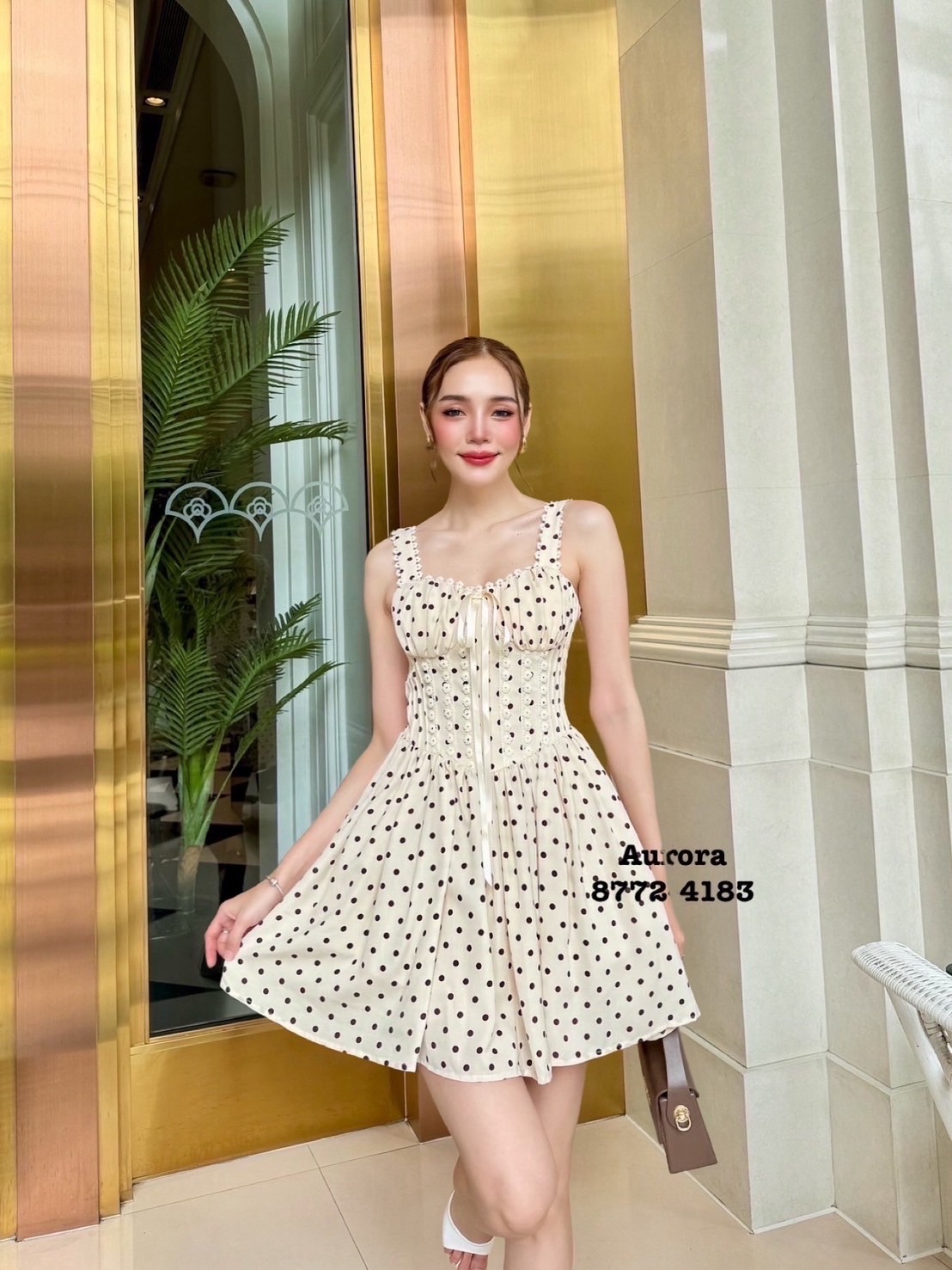 เดรสแฟชั่น เดรสลวดลายจุด.dottสวยหวาน สวยเกร๋หรูหราจึ้งใจ!!