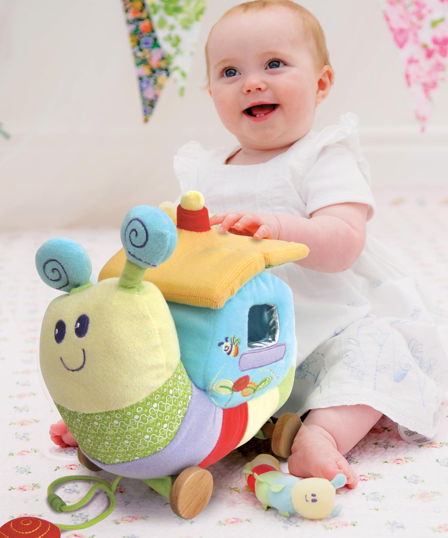 Softly Snail Activity Fun House รถหอยทากลาก