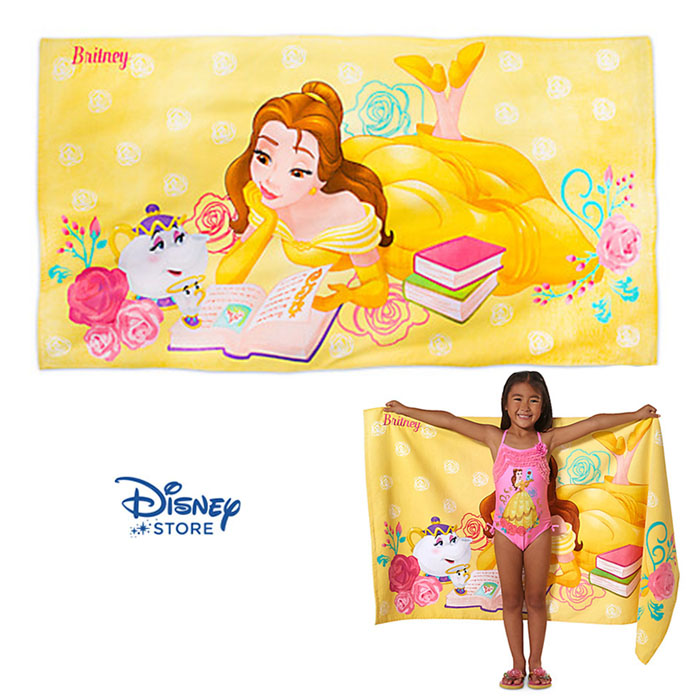 ฮ Belle Beach Towel from Disney USA ของแท้100% นำเข้า จากอเมริกา
