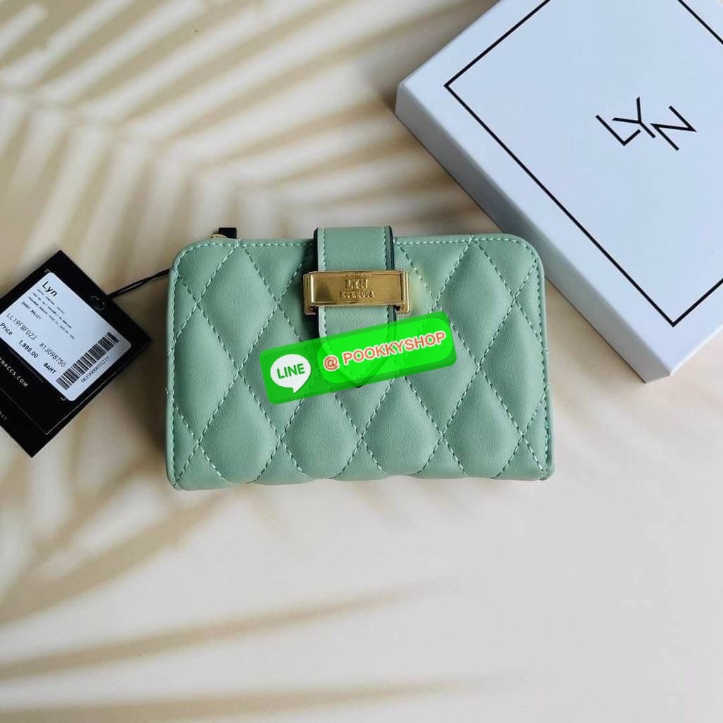 กระเป๋าสตางค์ Lyn ใบกลาง คอลใหม่