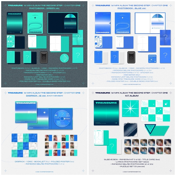 TREASURE 1st Mini Album - THE SECOND STEP : CHAPTER ONE