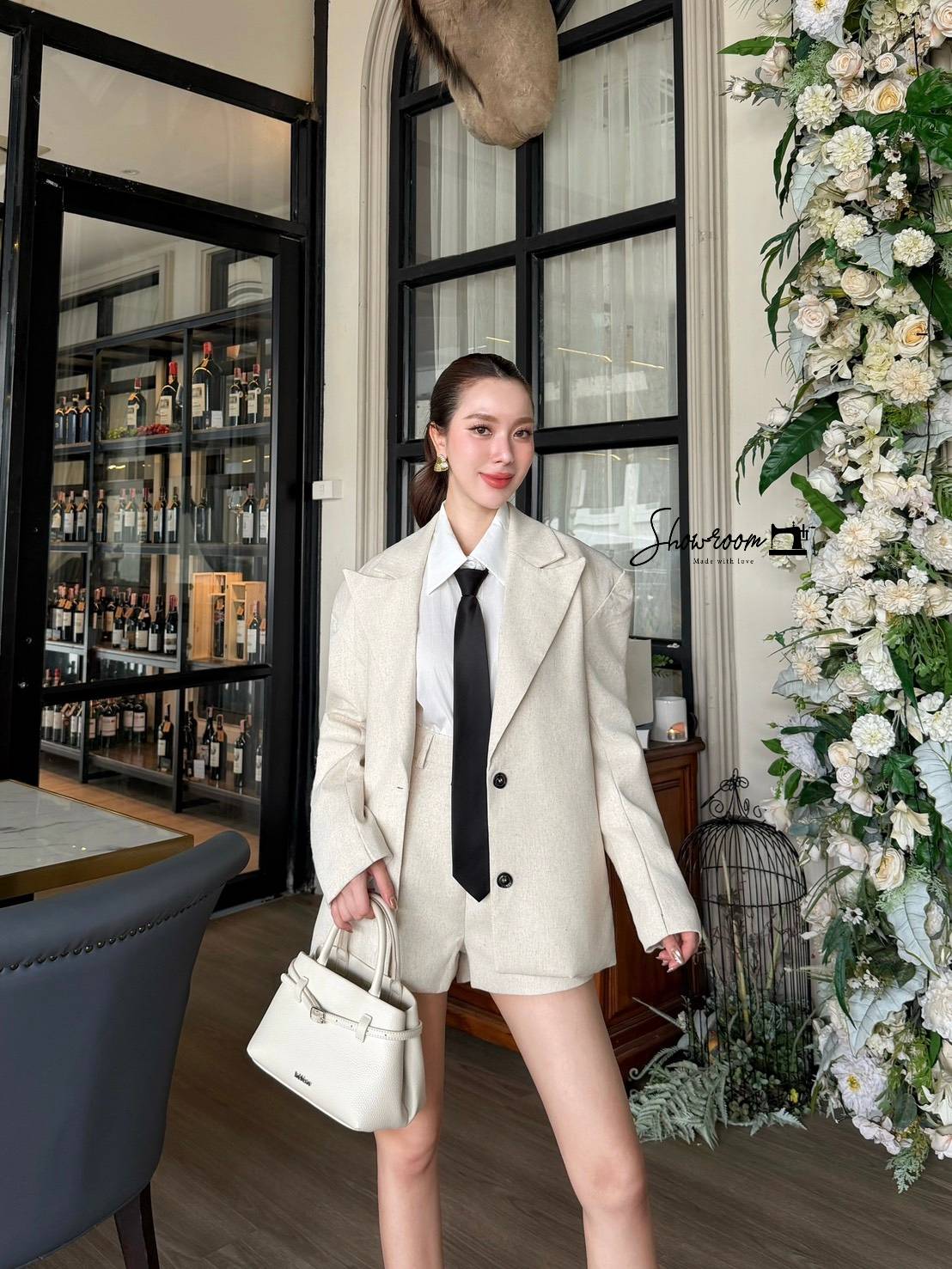 ชุดเซทแฟชั่น Korea suit set เกาหลีเกาใจไม่ไหว กับเซ็ตสูทที่จัดกันมาเต็มๆแบบ 4in1