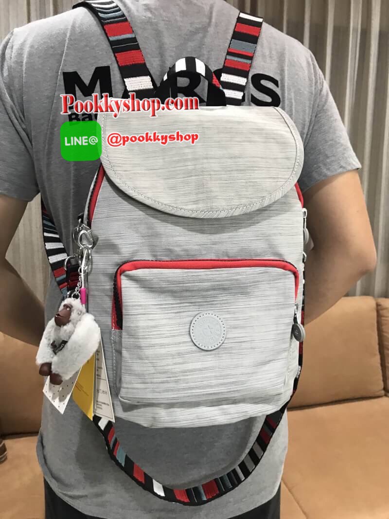 พร้อมส่งความสวย..ราคาสุดคุ้ม! NEW ARRIVAL! KIPLING ART 2WAY BACKPACK กระเป๋าสะพายเป้สไตล์ลำลองรุ่นใหม่ล่าสุดวัสดุ Nylon+Polyester 100% โดดเด่นที่สามารถสะพายได้หลายแบบ ทั้งแบบเป้ หรือใช้สายยาวสะพายไหล่ได้ Crossbodyได้ หูหิ้วเเละสายสะพายลวดลายสวยตามคอนเซปคอ